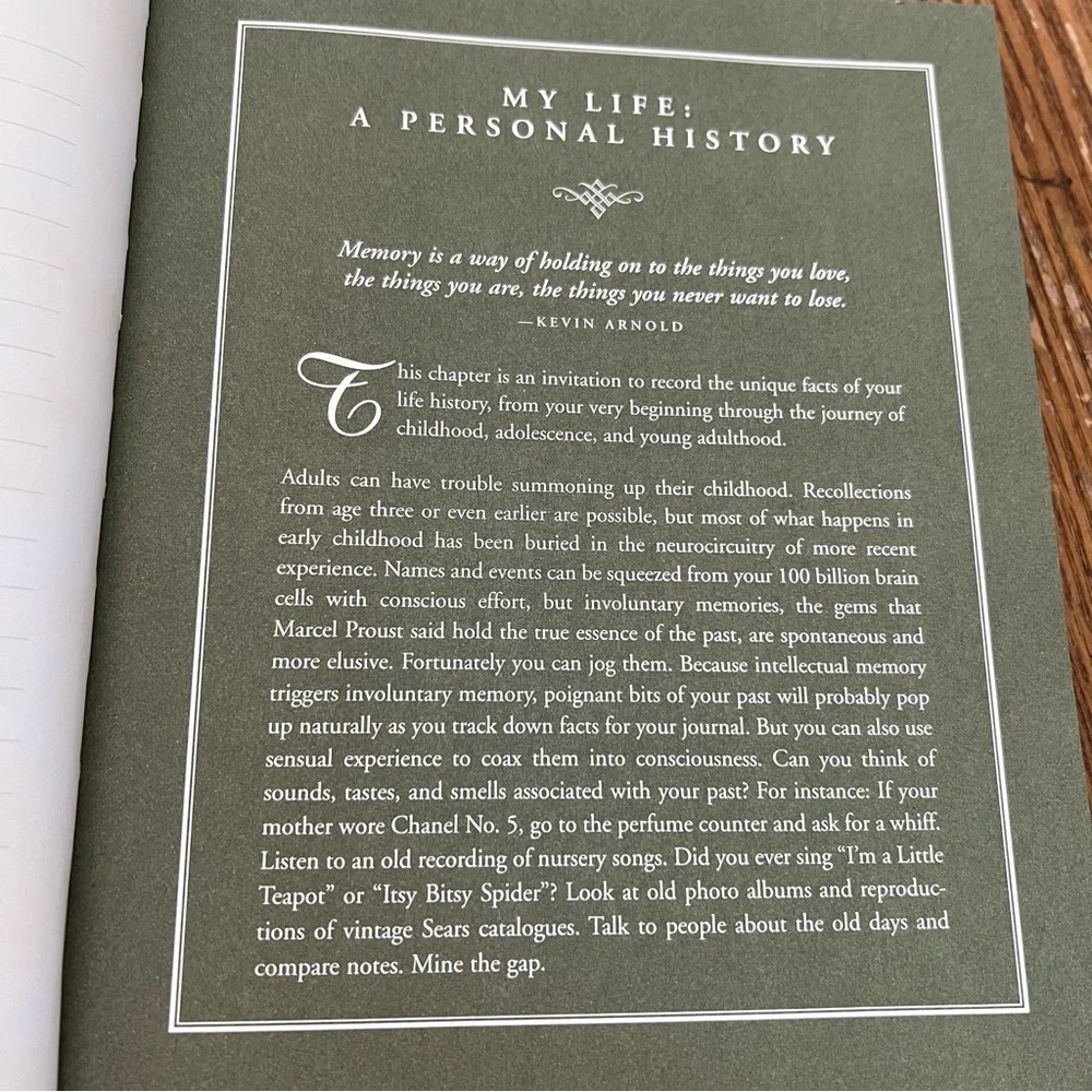 The Book of Me—A Do-It-Yourself Memoir